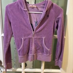 Juicy Couture Lavender Kids Zip-Up Hoodie